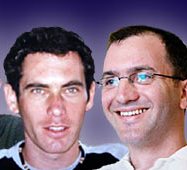 Eldad Regev et Ehud Goldvasseur