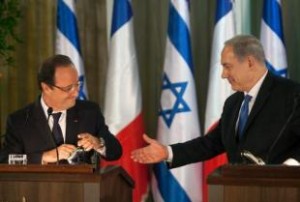 Hollande et Netanyahou