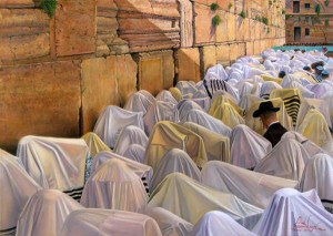 Birkat hacohanim - la prière des cohen a eu lieu le 25 avril 2016, au kotel